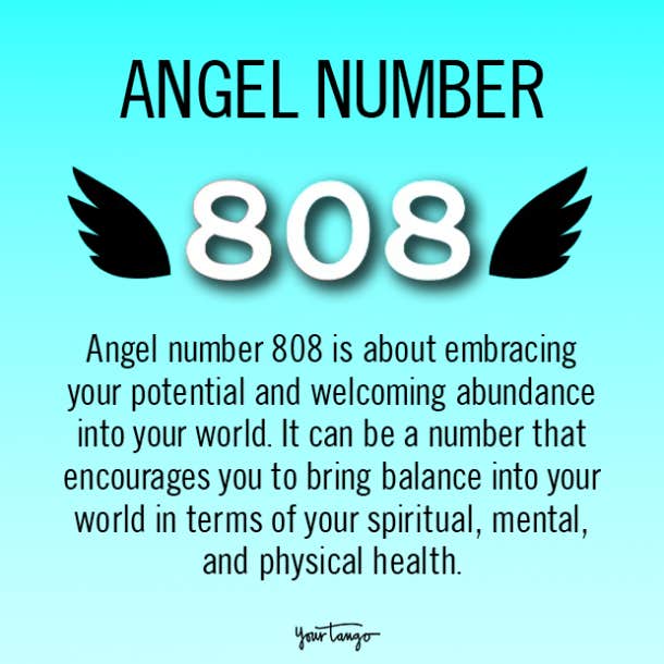 Número de anjo 808: significado, importância, manifestação, dinheiro, chama gémea e amor